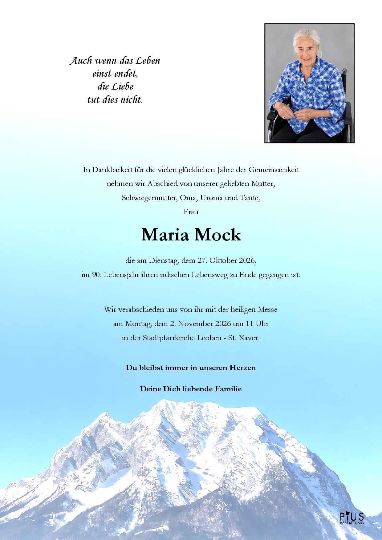Maria Mock